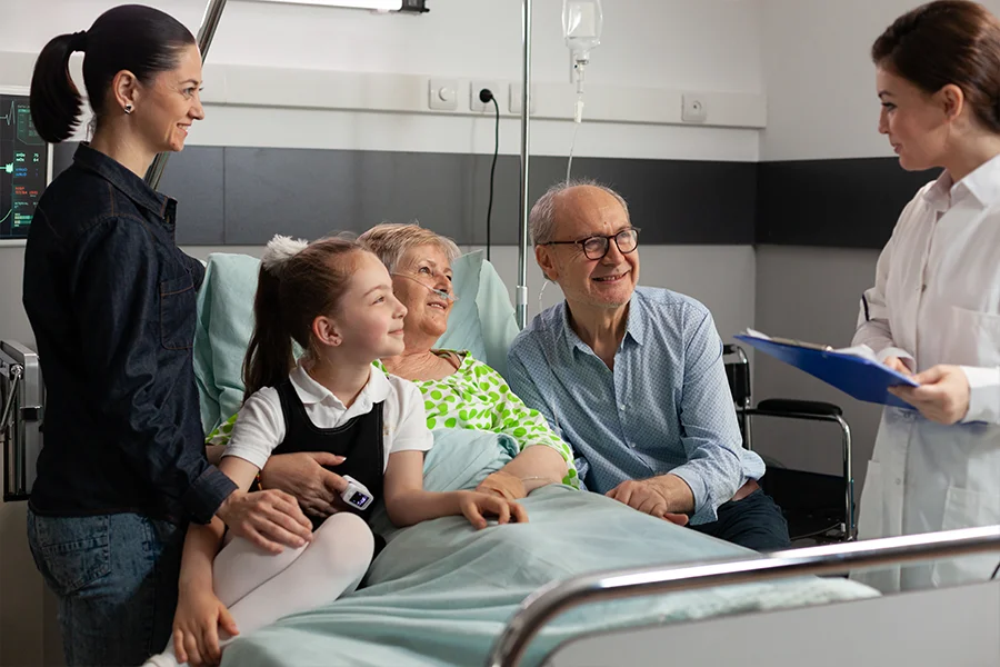Geriatric care consultation for an older adult at StarMed Clinic